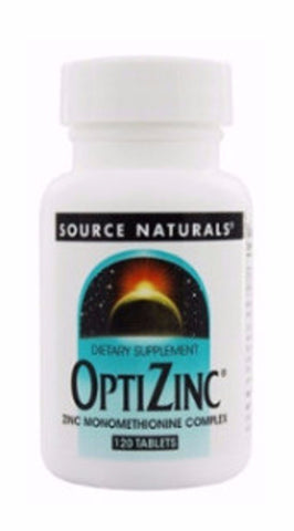 Zinc: Optizinc, 120 tablets